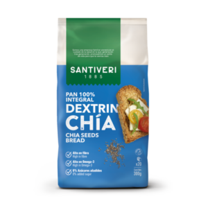 Pan 100% integral Dextrín chía