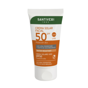 Crema solar facial 50 SPF