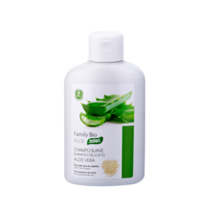 Champú suave de aloe vera bio